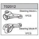 Steering Hub L/R 2WD buggy TEAMC